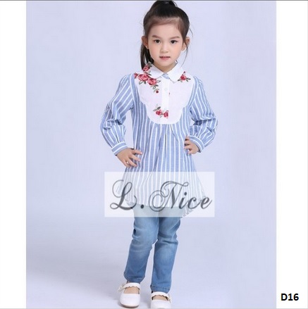stelan baju jeans 2in1 anak